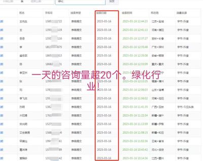 绿化行业